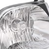 HECASA Pair Headlights w/Bulbs Compatible with 2001-2004 Toyota Tacoma Halogen