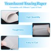 100 Sheets of Tracing Paper A4, Tracing Paper, Transparent Paper,