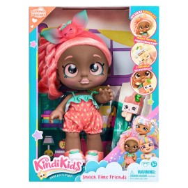 Moose Toys Kindi Kids SUMMER PEACHES 10" Toddler Doll SNACK TIME FRIENDS NEW IN BOX