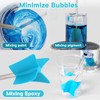 JANCHUN 6 Reusable Long Resin Mixer Paddles Fit for All