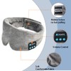 SYPVRY Soft Sleep Eye Mask Bluetooth Headphones Adjustable Sleep Headband