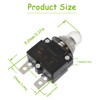EPLZON 3A Manual Reset Push Button Circuit Breaker 125/250V AC