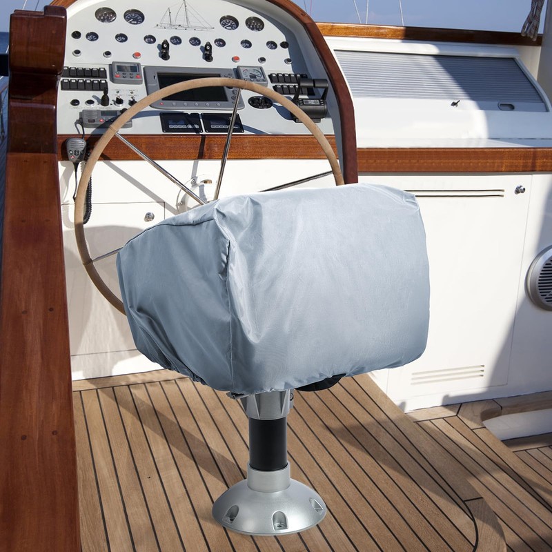 2 Pack Boat Seat Covers - Waterproof 600D Heavy Duty