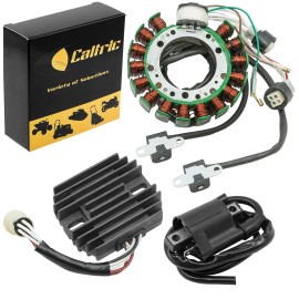 For Yamaha Stator & Regulator Rectifier for Yamaha Warrior 350 YFM350 1988 W/Ignition Coil