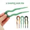 minkissy 3pcs U Shaped Hair Pins French Hair Forks Updos