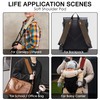 2 PCS Car Seatbelt Covers for Adults, Leather Seat Belt