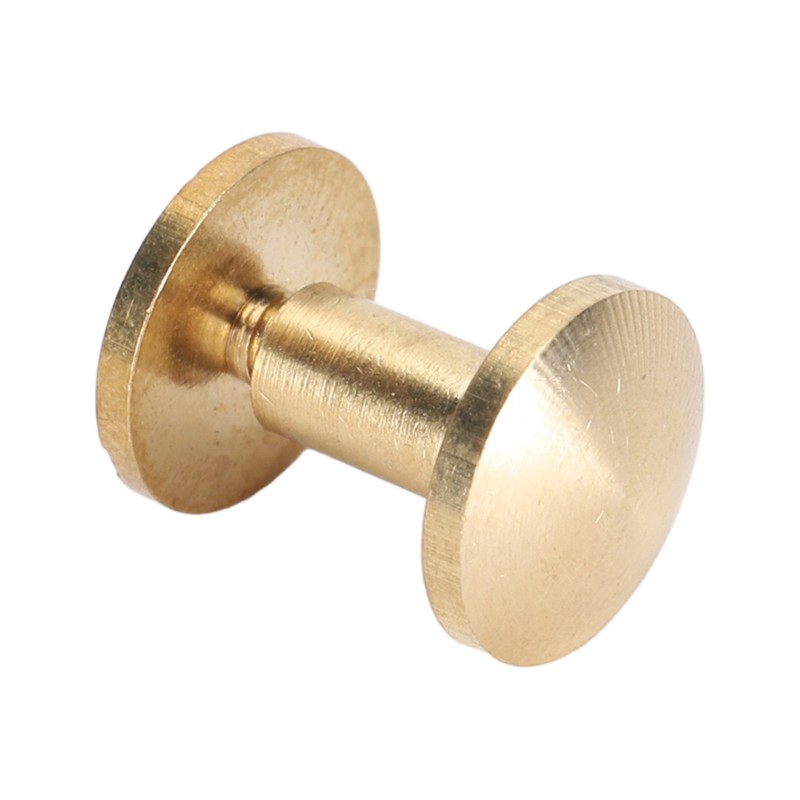 50 Set Leather Fasteners Kit Rivets for Binding Belt Strap