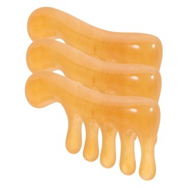 Minkissy Scalp Comb Massage Comb 3 Pack Hair Combs for Scalp Care Relaxation Portable Skin-friendly