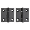 uxcell 2Pcs Zinc Alloy Mini Folding Hinges, 60mmx60mm Small Cabinets