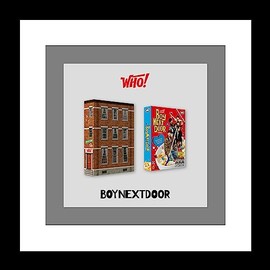 BOYNEXTDOOR WHO! 1st Single Album CD+Poster on pack+Photobook+Photocard+Postcard+Tracking Sealed (SET(WHO+Crunch))