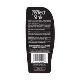 HOPE'S Perfect Sink Cleaner and Polish, Restorative, Water-Repellant, Removes Stains, Ideal for Brushed Stainless Steel, Cast Iron, Porcelain, Corian, Composite, Acrylic, 8.5 oz 4 Pack