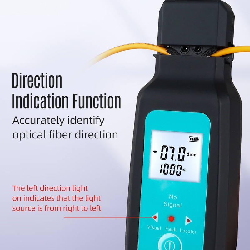Optical Fiber Signal Identification Device with 10mw Red Light Source