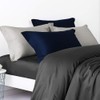 NTBAY 500 Thread Count 2 Pack Cotton Pillow Shams, Super