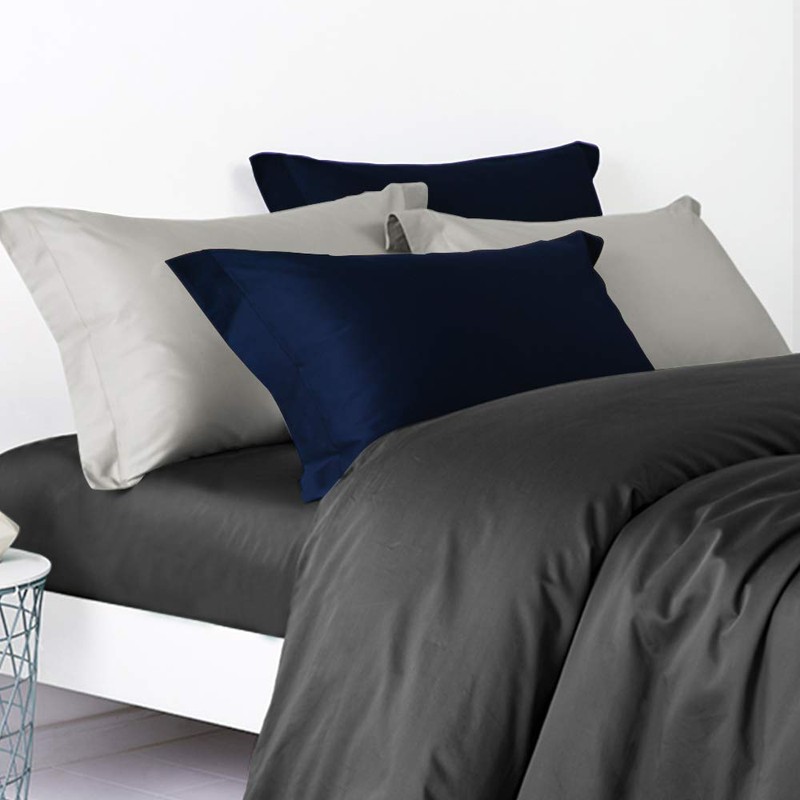 NTBAY 500 Thread Count 2 Pack Cotton Pillow Shams, Super