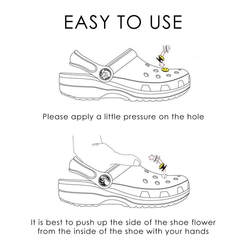 CYNOSURETECH 4 Sets Of Animal-Shaped Shoe Decorations, Interesting Shoe Decorations,