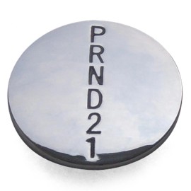 American Shifter Company Custom Metal Medallion Insert for Automatic Nostalgic Series Shift Knob - PRND21