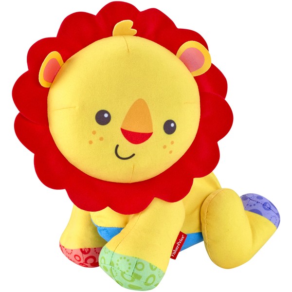 Mattel Fisher-Price DGM69 - Babyspielzeug - Krabbelspaß Löwe
