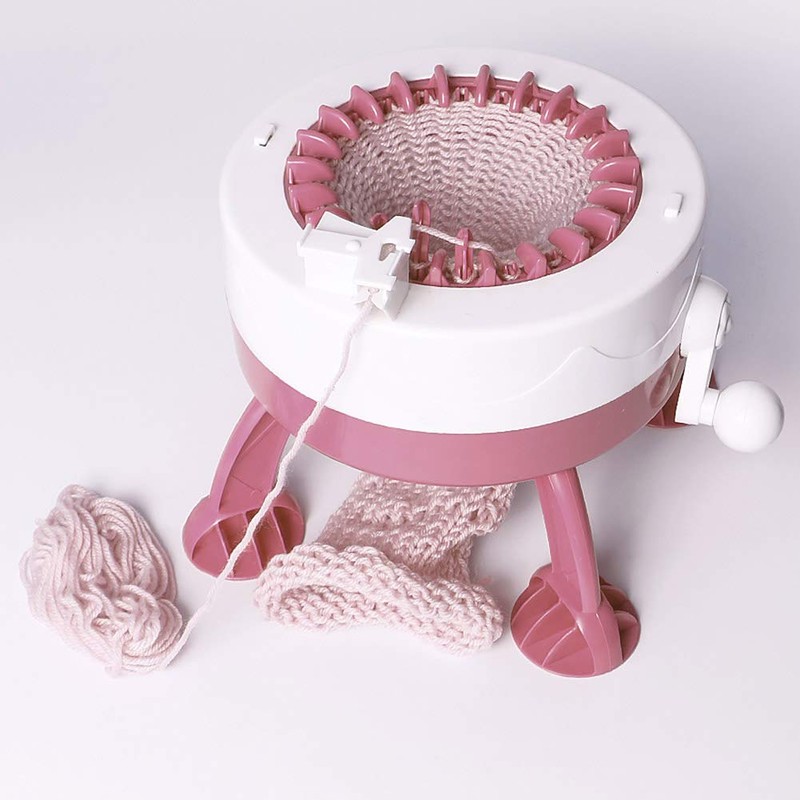 PLLO Knitting Machine, 22 Needles, Smart Loom, Knitting Board, Rotating