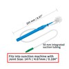 Oral Care Suction Kururina Brush, 1 Bottle, Blue