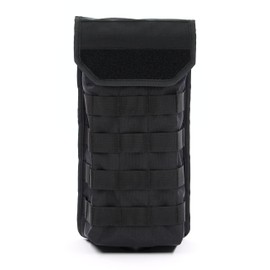 Zentauron Hydration Carrier 2 Litre Water Bladder Carrier with MOLLE Attachment, black