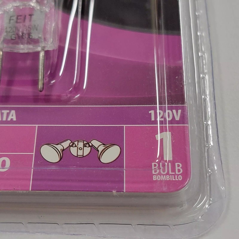 Feit 35 Watt Lightning Data Clear Bulb Dimmable BPQ35 GY8.6