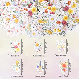 Rngmsi Wildflower Party Confetti - 240PCS Scatter Paper Table Decor for Baby Shower, Wedding, Bridal Shower - Floral Flowers Decoration Supplies