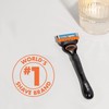 Gillette Fusion5 Mens Razor Blade Refills, 12 Count, Lubrastrip for