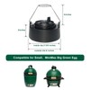Quantfire Cast Iron Cap for Big Green Egg Dual Function