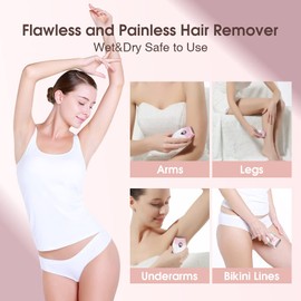 Damenrasierer Elektrisch, TOUCHBeauty Rasierer Damen Dlektrisch, Trimmer für Frauen für Körper, Achseln, Beine und Bikinizone, Compact Lady Shaver AG-1459ADE