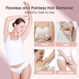Damenrasierer Elektrisch, TOUCHBeauty Rasierer Damen Dlektrisch, Trimmer für Frauen für Körper, Achseln, Beine und Bikinizone, Compact Lady Shaver AG-1459ADE