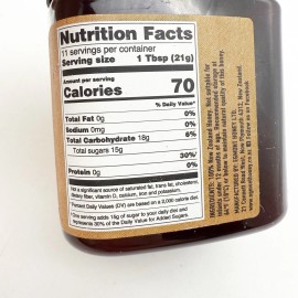 Egmont Honey Manuka Honey, Raw And Unpasteurized, UMF 18+, MGO 696+, 8.82 oz (250 g) BB 11/28