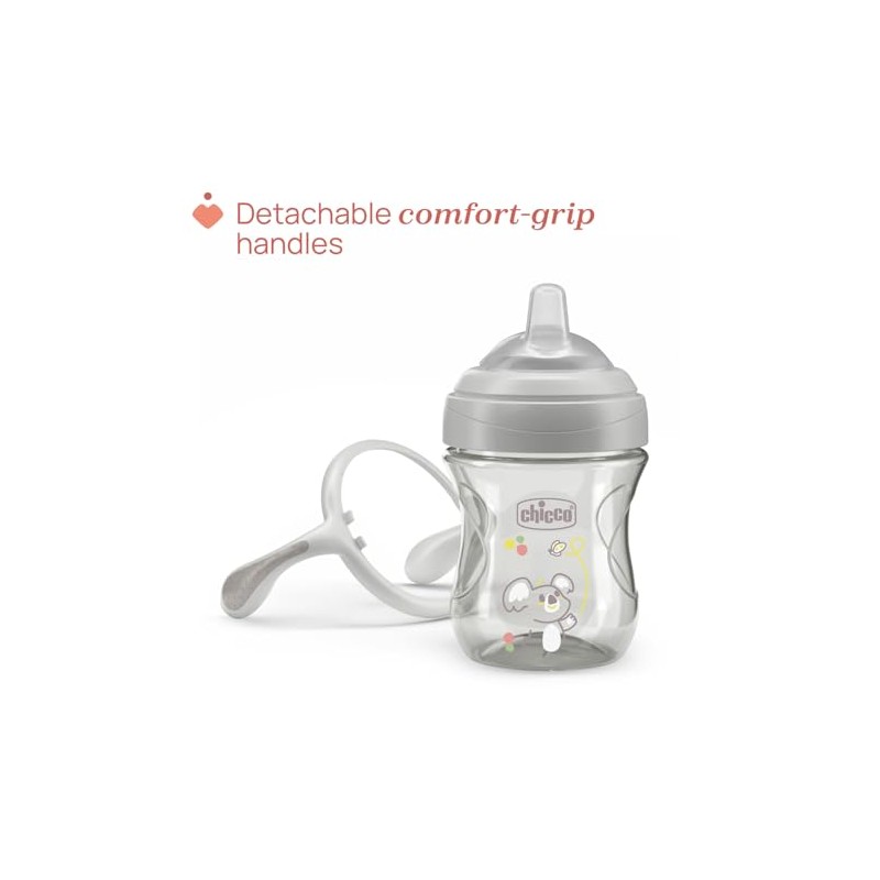 Chicco Vaso de Transición, Vaso antigoteo para bebé de 200