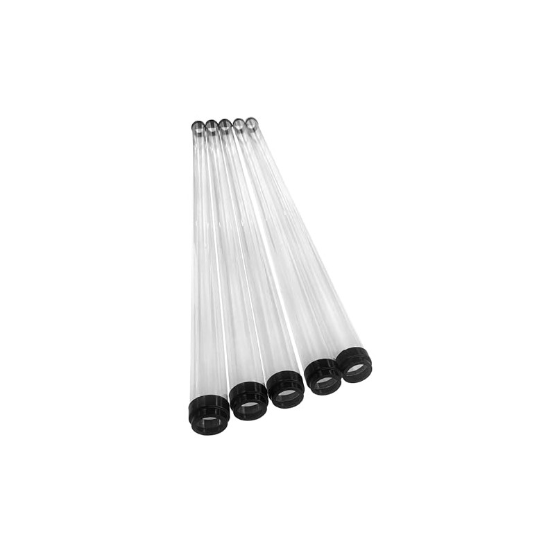 Beam Lighting 48" Clear T12 Tube Guard - 5 Pack