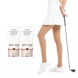 Sellerhub [셀러허브]셀라보 스킨케어 선크림 시즌3 60g x2 + 자외선차단 골프스타킹 커피색 (S46575616) [SellerHub] Celabo Skincare Sun Cream Season 3 60g x2 + UV Protection Golf Stockings Coffee Color (S46575616) [Single]