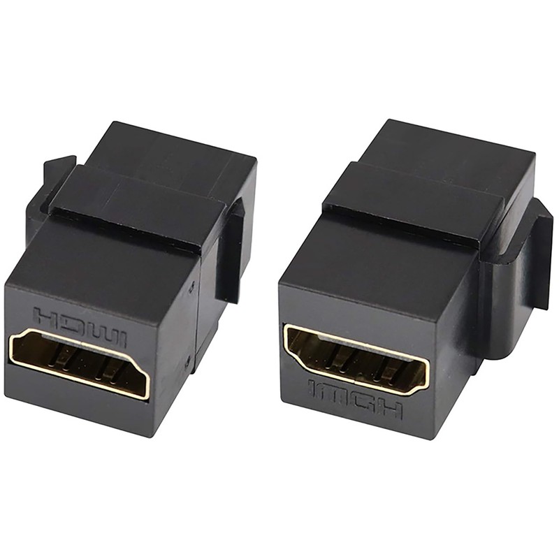tunghey HDMI Keystone Jack, 4K HDMI Female to Female Adapter