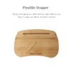 SUMISKY Lap Desk-Portable Laptop Table with Bamboo Platform Phone Holder