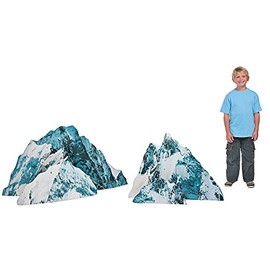 26" - 29" Snow-Capped Rocks Cardboard Cutout Stand-Ups, Vacation Bible School Supplies