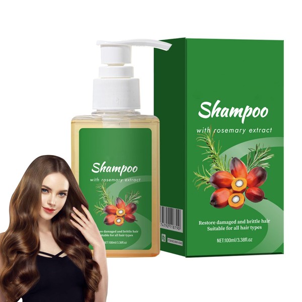 Hppsctink Batana Pflegendes Shampoo, 100ml Batana Tiefenbefeuchtung Shampoo, Nährt das