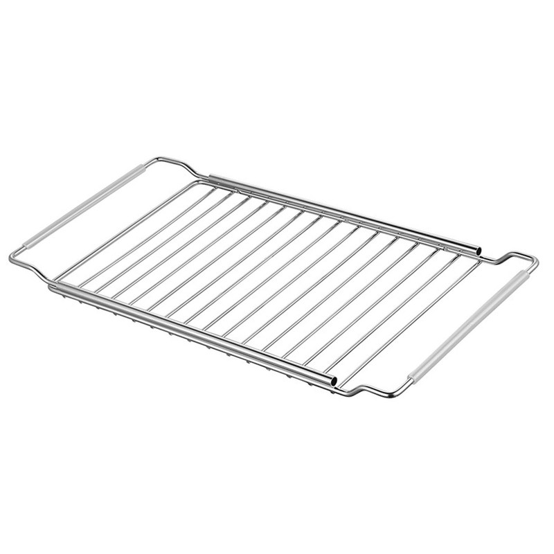 Telescopic Sink Storage Rack Stainless Steel Expandable Kitchen Sink Organizer