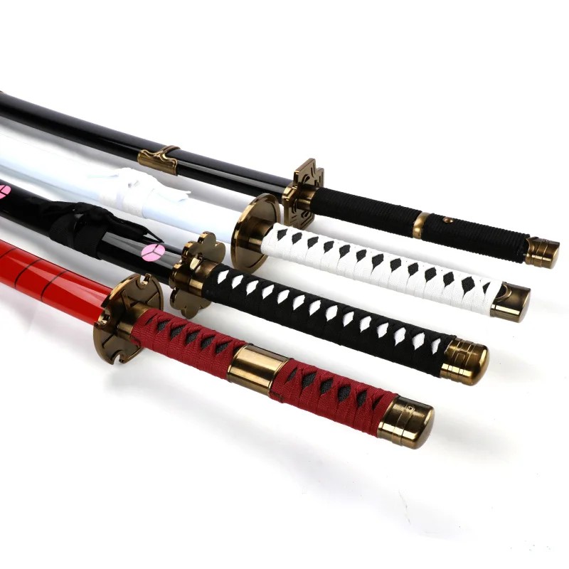 Stock Anime Swords Katana Not Sharp Equipped with Sword HolderColor: