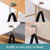 CSGTSWGS Purse Hook, (4 PCS) Purse Hanger Folding Purse Holder
