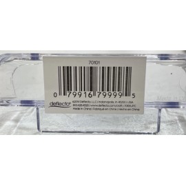 Deflecto Deflect-O Business Card Holder Clear 37/8x1 13/16 x 13/8  3 Pack
