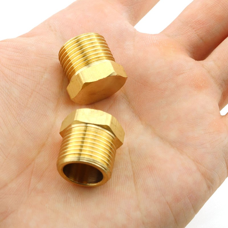 E-outstanding 3/8" Male NPT Thread Adapter Connector 2PCS 3/8Inch Male
