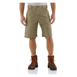 Carhartt Men's Canvas Work Short B147,Dark Khaki,34