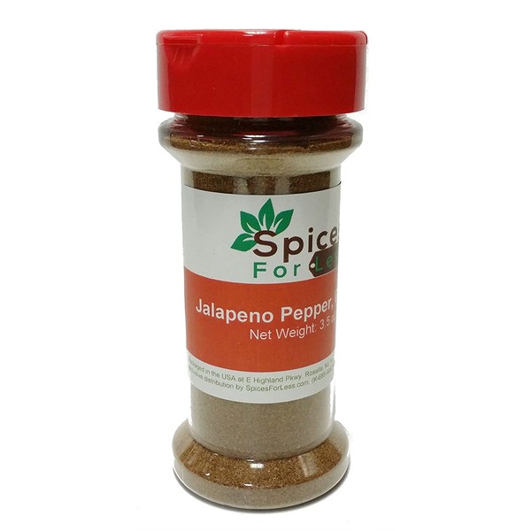 SFL Jalapeno Pepper, Ground - 3.5 oz Shaker Jar -