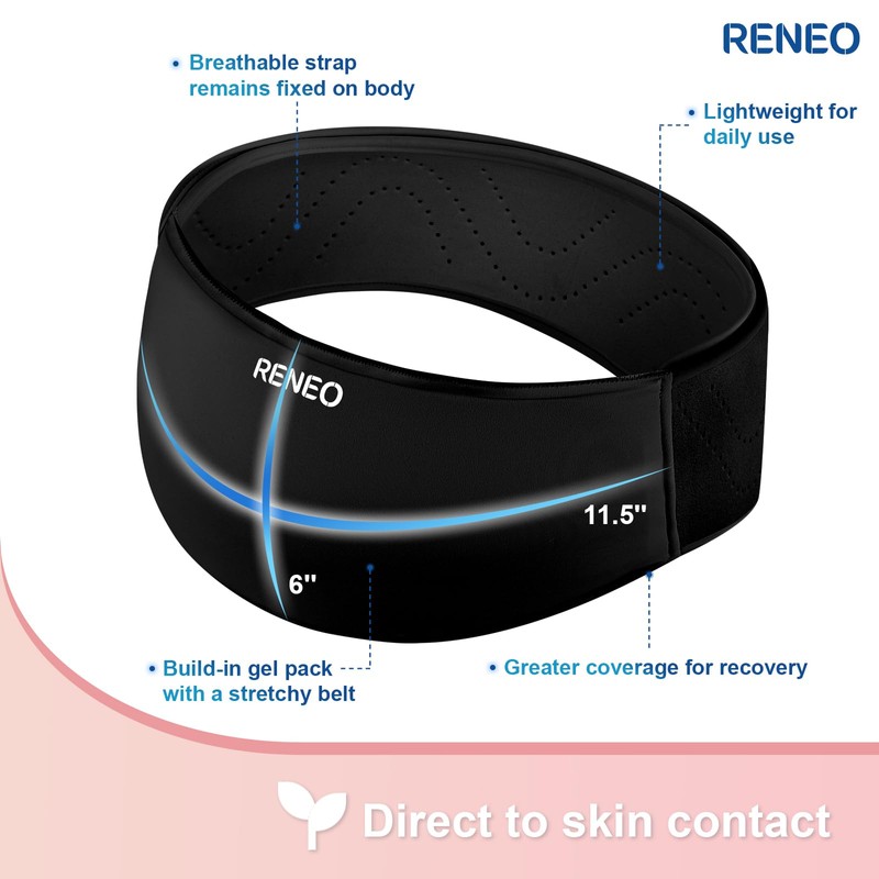RENEO C Section Ice Pack for Post-Op, C Section Recovery