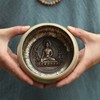 Tibetan Singing Bowl Handmade Buddha Tibet Struck Bowl Ritual Music