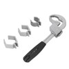Multifunctional Wrench Double Ended Adjustable Opening Aluminium Alloy for Basin
