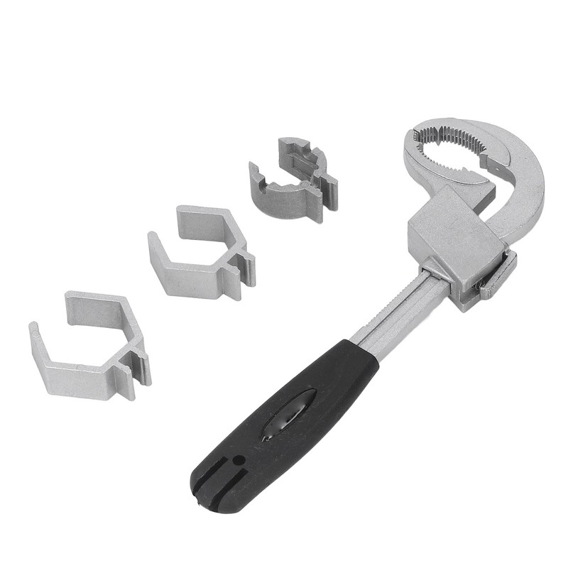 Multifunctional Wrench Double Ended Adjustable Opening Aluminium Alloy for Basin