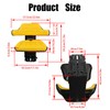 Yellow Adjustable Tractor Suspension Seat Replacement for Tractor 5200 5210